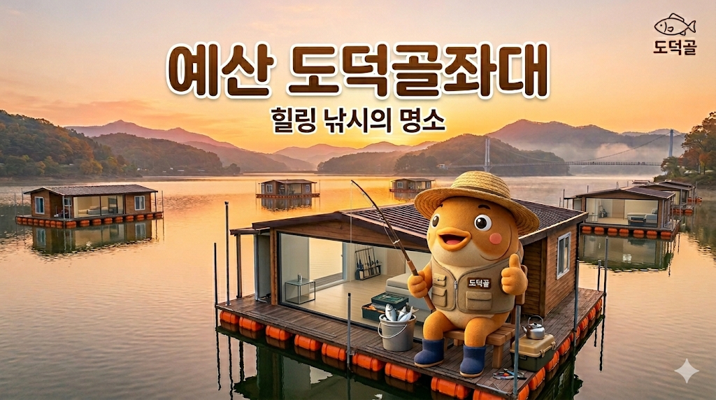 예당지 도덕골좌대