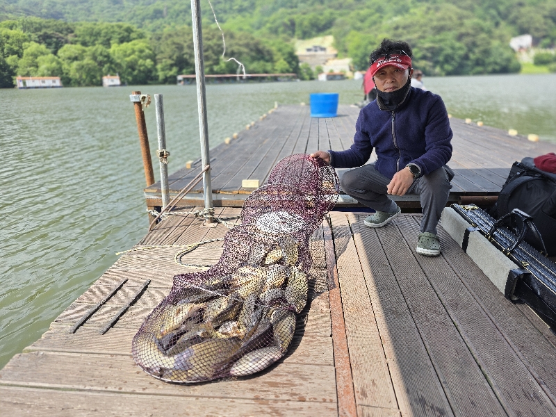 아산 산들낚시터 5월25일 조황정보