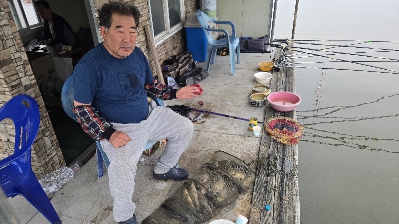 아산죽산지 6/9일 월요일 조황 입니다