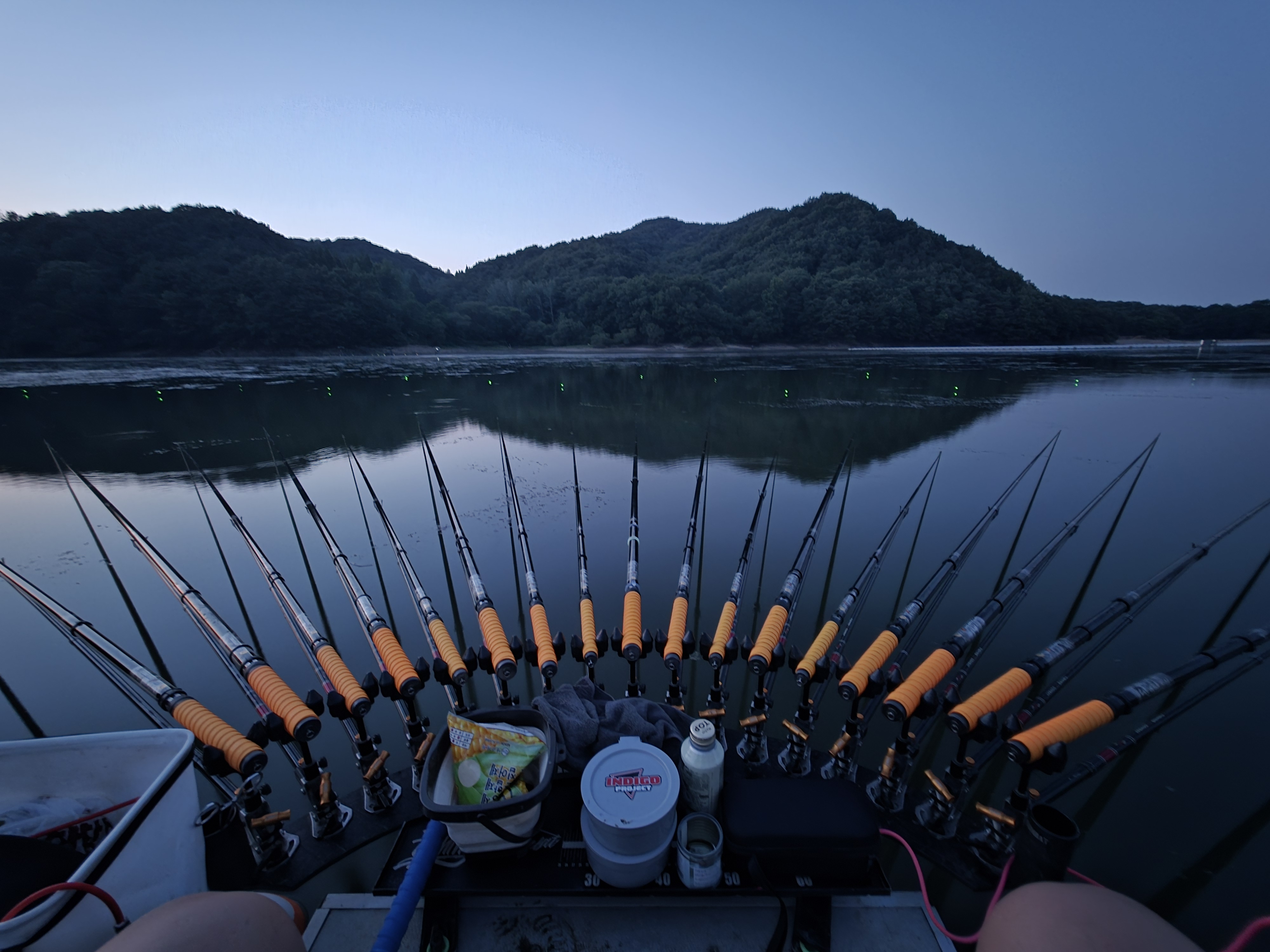 2박 수중전 시작합니다